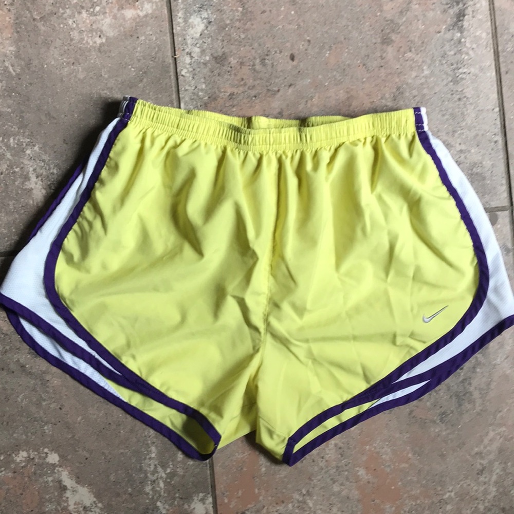 Yellow/Purple Nike Tempo